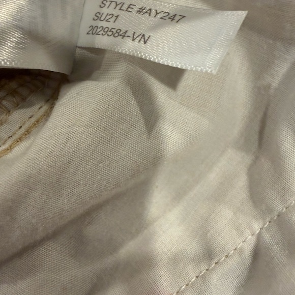 J.Crew High Rise Girlfriend Chino Lobster Print Khaki Pants 6 - Picture 9 of 9